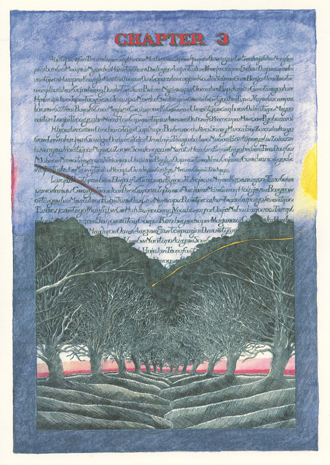 Page from A Book of Fiction